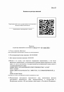 Лицензия на осуществление деятельности по перевозкам пассажиров и иных лиц автобусами (перевозки автобусами иных лиц лицензиата для собственных нужд)
